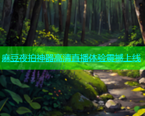 麻豆夜拍神器高清直播体验震撼上线  第1张